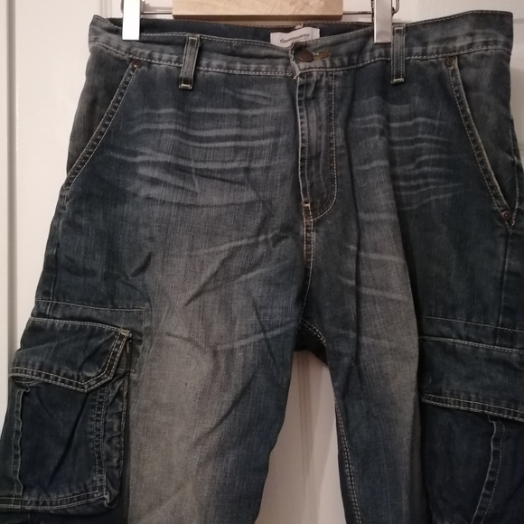 2 pair men jean shorts - Picture 14 of 14